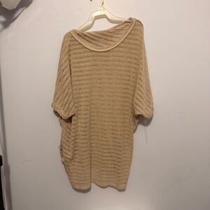 Ruby Rd. Women's Knit thin T-Shirt - Tan